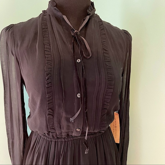 GORGEOUS NWT Black dress by Ralph Lauren Denim Supply - Picture 2 of 7